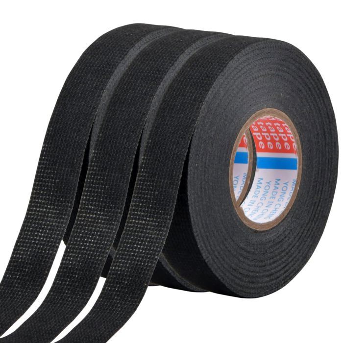 2 Rouleaux Ruban De Tissu Automobile Ruban Pour Voiture En Tissu Bande
