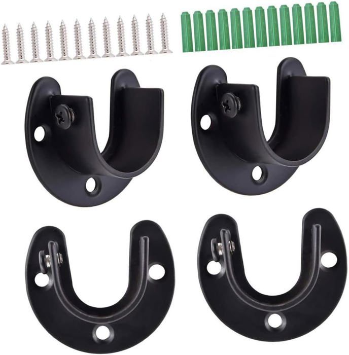 YARNOW 4 Pièces Connecteurs de Fixation pour Garde-corps Bois Lot de Support Horizontal Robuste pour Clôtures Porches et Pergolas pour Installation et Réparation Extérieure YARNOW 4 Pièces Connecteurs de Fixation pour Garde-corps Bois Lot de Support Horizontal Robuste pour Clôtures Porches et Pergolas pour Installation et Réparation Extérieure
