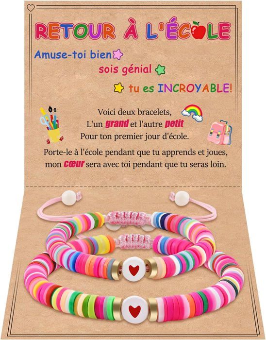 Mere Fille Bracelet Mere Fils Cadeau Noel X Cadeau Fetes Des Mere