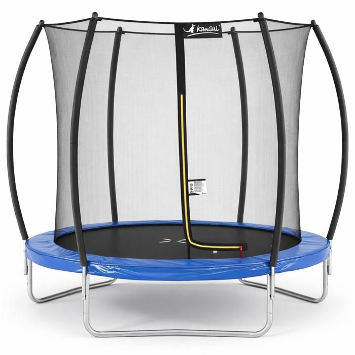 KANGUI Trampoline rond Ø250cm avec filet de sécurité intérieur - Bleu - FPR 250