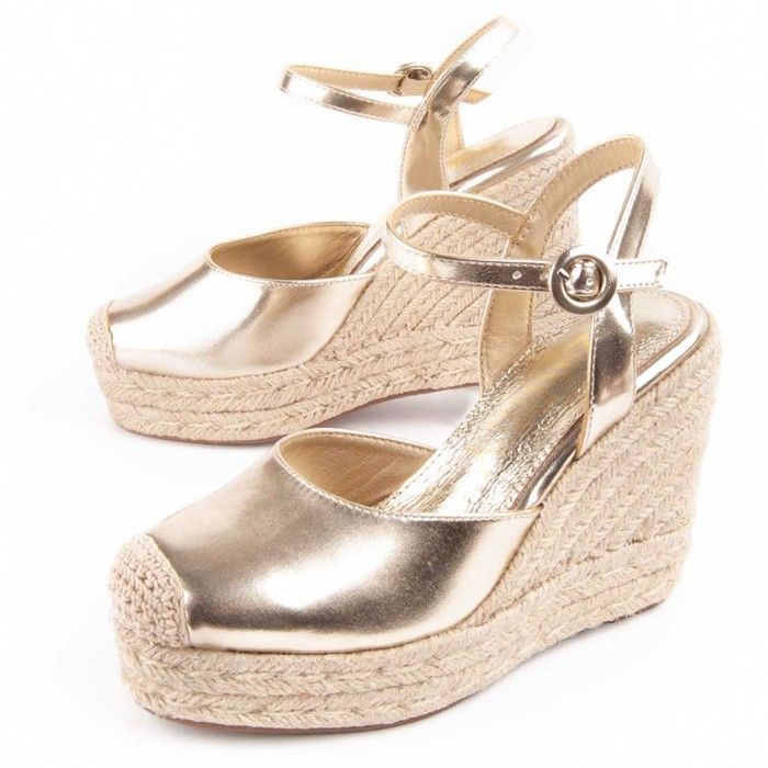MONTEVITA Montevita Wedge Sparto Balenci Gold