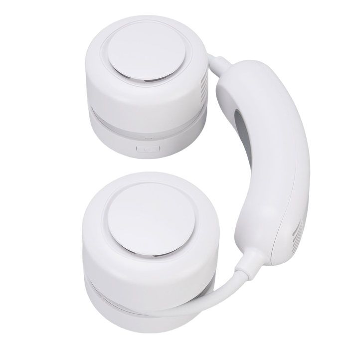 OMABETA ventilateur silencieux portable Ventilateur de cou portable rechargeable 3 vitesses electromenager ventilateur Noir Blanc - Omabeta