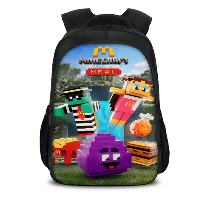 Cartable enfant Minecraft le Film, motif amusant, tissu résistant et ...