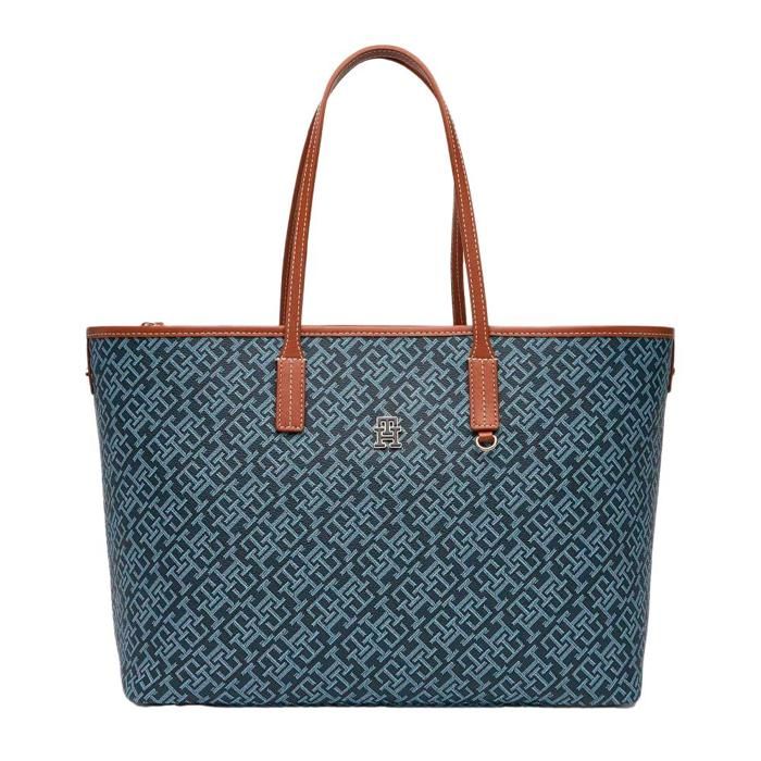 Sac Cabas Bleu Femme Tommy Hilfiger Th Monoplay Sac Cabas Bleu Femme Tommy Hilfiger Th Monoplay