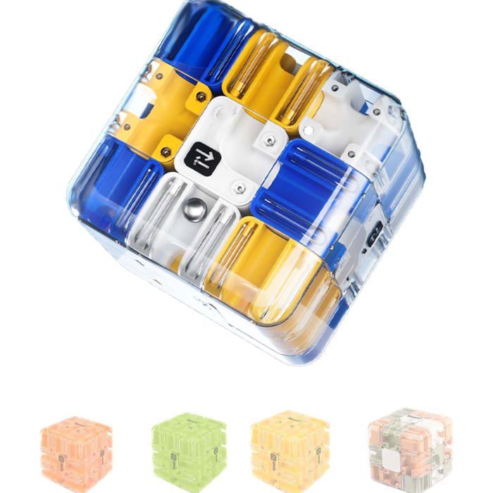 Cube Labyrinthe 3D – Jeu De Balle Magnétique – Casse-tête Logique Pour Adultes Et Enfants Dès 8 Ans – Portable Et Stimulant