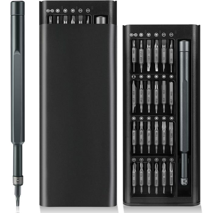 49 en 1 Kit de Tournevis de Précision Mini Set de Réparation Kit Doutils Magnétiques Portables pour IPhone IPad Macbook Switch PS4 49 en 1 Kit de Tournevis de Précision Mini Set de Réparation Kit Doutils Magnétiques Portables pour IPhone IPad Macbook Switch PS4