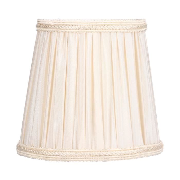 Akozon abat-jour de lampadaire Abat-jour en tissu Couvercle de lampe de table en tissu décoratif moderne interventionnel pour