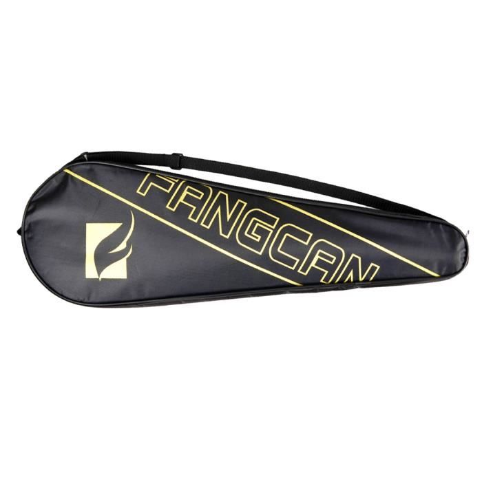 Sacs de badminton unisexe sacs /à bandouli/ère 3 Pack Badminton sacs pour tous les niveaux joueurs une taille rouge//noir