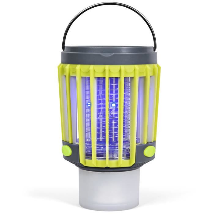 Costway Lanterne De Camping Extrerieure Lampe Anti Moustique 3 En