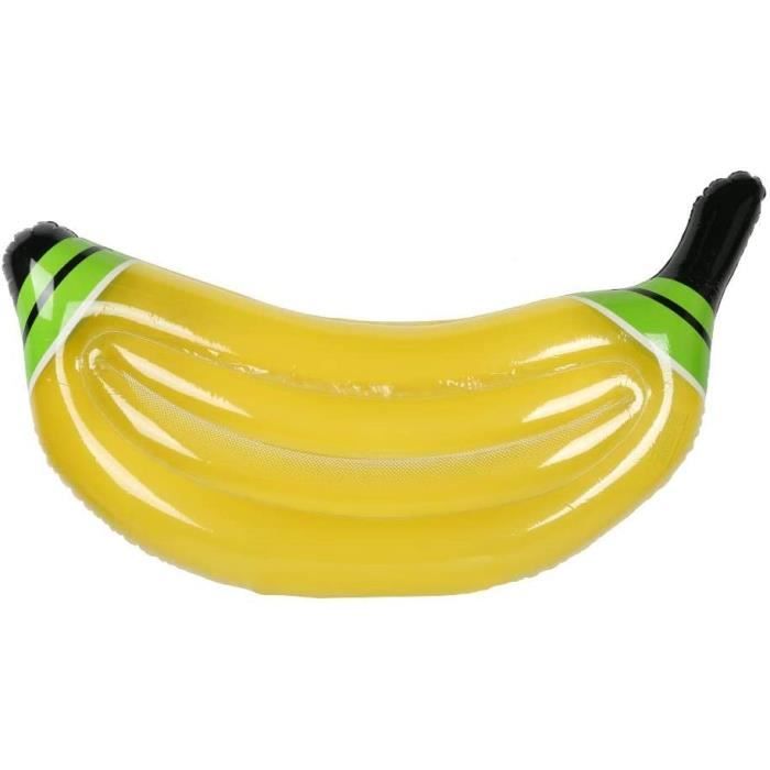 2 Bananes Gonflables 68 Cm – Flotteur Piscine PVC – Accessoire Déco Plage, Carnaval, Halloween – Cadeau Enfant Adulte