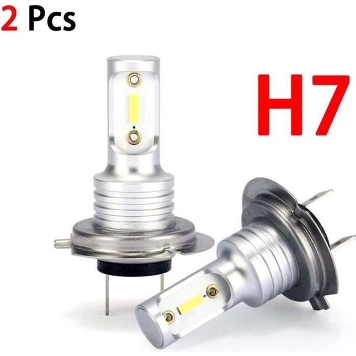 H7 Led Phares Ampoules Lumières Feux De Croisement 55w 8000lm