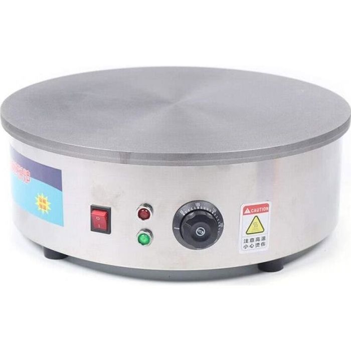 ACCUNE Machine &agrave; Cr&ecirc;pe Cr&ecirc;pi&egrave;re Electrique Appareil &agrave; Cr&ecirc;pe 220V / 50HZ 