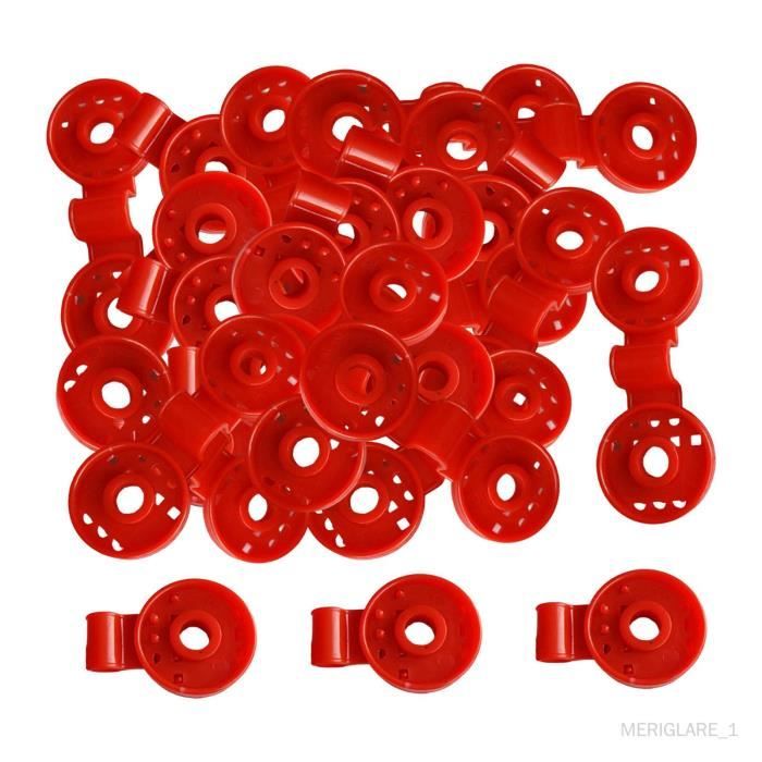 Wopanxye Lot De 50 Clips Papillon Pour Tissu D'Ombrage – Ultra Résistants, Anti-Vent, Fixation Solide Pour Filets, Serres, Auvent, Jardin