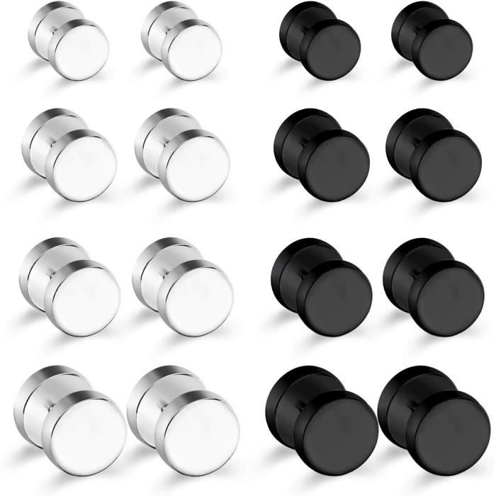 Boucles D'Oreilles Acier Inoxydable Pour Piercing Multiple, Petites Boucles D'Oreilles Plaquées