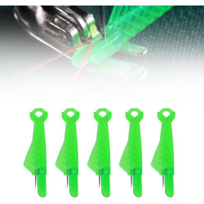 Kit De 3 Enfile-aiguilles Manuels 2 En 1 Avec Découd-vite - Accessoire De Couture Pratique Pour Débutants Et Experts