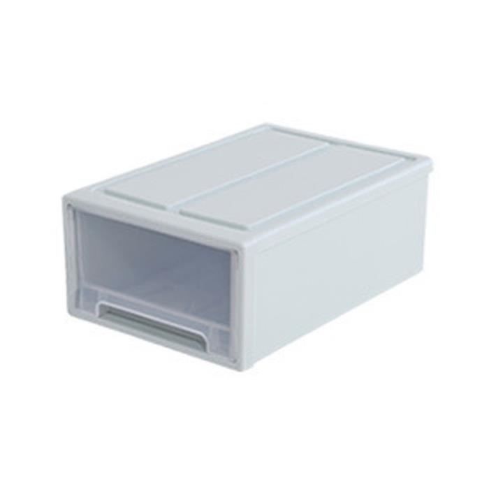 Conteneur tiroir en plastique Muji style Minimaliste empilable _BOITE DE  RANGEMENT - BAC DE RANGEMENT_bubizhwo1556 - Cdiscount Maison