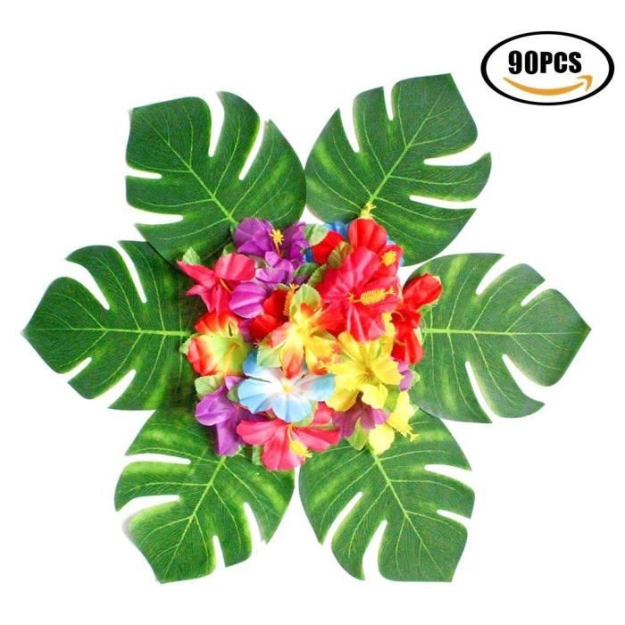 Wallpaper 90 Pcs Hawaiian Luau Partie Jungle Plage Theme Bbq Anniversaire Desktop Wallpaper