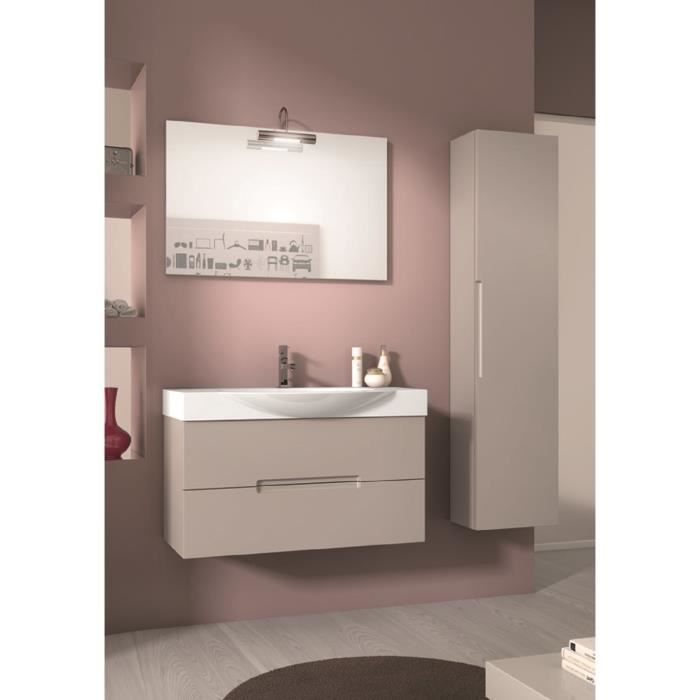 Meuble En Pvc Pour Salle De Bain Agata Meuble Pour Salle De Bains Avec Evier Et Miroir Avec Finition Pvc Chanvre Mat L89 7xh44 4xp50 Achat Vente Meuble Vasque Plan Agata Meuble Pour Salle De Cdiscount