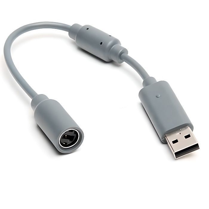Cable Adaptateur Embout USB pour Filaire Xbox 360 sur PC