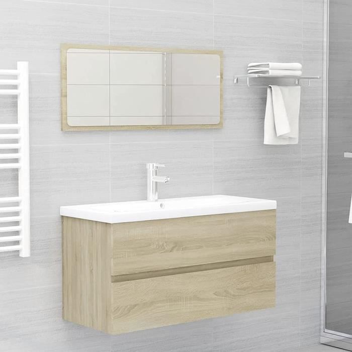 Meuble ancien lavabo avec 3 tiroirs | Selency