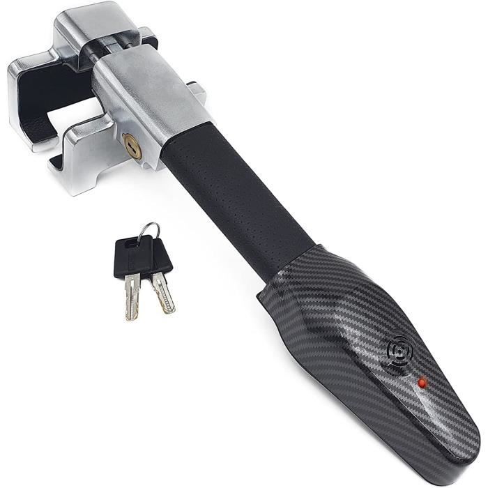 LCLXYC Verrouillage De Volant Pour Toyota RAV4 2020-2023,Bloque Volant Antivol Dispositif Antivol Haute Visibilité Pour Voiture Voiture Protéger Accessoires,Black