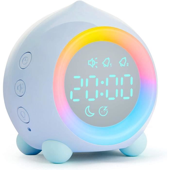 Horloge,Réveil numérique pour enfants Horloge, multifonction, à Horloge,Réveil numérique pour enfants Horloge, multifonction, à