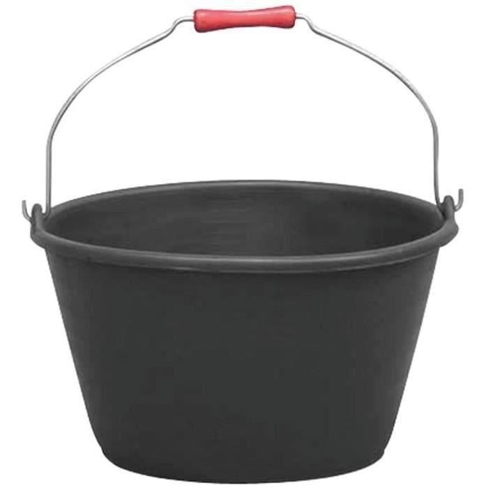 Seau à vendange - 16 L - noir