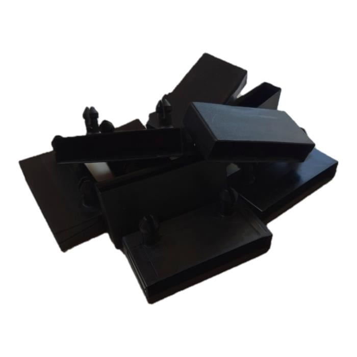 Lot de 10 embouts pour lattes de 53 x 8 mm - Pour sommier SEDAC
