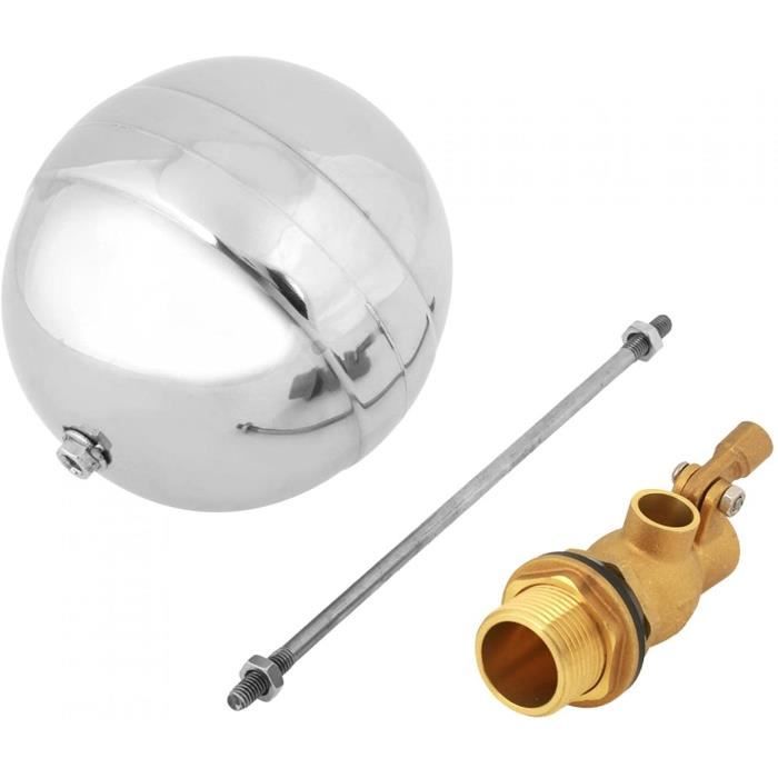 Lot De 2 Robinets à Flotteur Automatiques En Plastique - Pour Abreuvoir Animaux (bovins, Chevaux, Poules), étangs, Aquariums