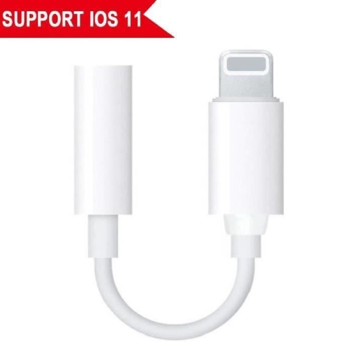 8/8 Plus/X et Plus 2 en 1 Prise écouteurs/Charge Double Port à Fonctions Multiples Adaptateur Audio Compatible avec Les téléphones 7/7 Plus Adaptateur Casque 8/8 Plus/X et Plus 2 en 1 Prise écouteurs/Charge Double Port à Fonctions Multiples Adaptateur Audio Compatible avec Les téléphones 7/7 Plus Adaptateur Casque