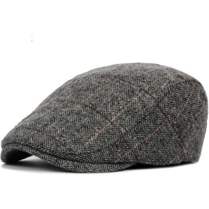 HIQIU Casquette Plate En Coton Pour Homme - Loisirs - Réglable