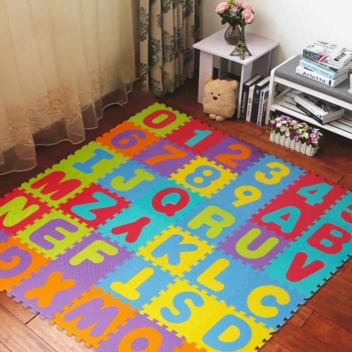 Tapis de jeu Lettres Alphabet