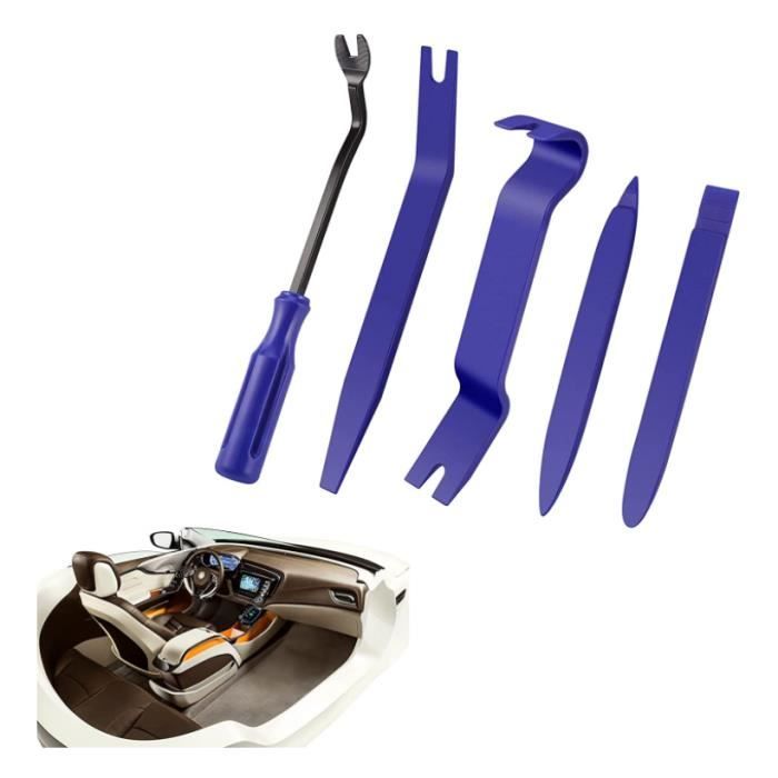 Kit Outils Démontage Hochferr 330 Pièces | Pour Garnitures Auto Et Carrosserie