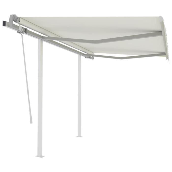 Toile De Remplacement Pour Store Banne Manuel - Imperméable, Anti-UV, Plusieurs Tailles (ex : 3,5x3 M Kaki) - 3