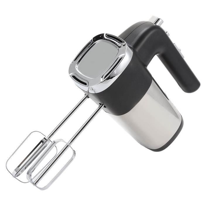Mimore Sokany Batteur /électrique 5 vitesses 500 W avec base pi/édestal fouets et crochets en acier inoxydable Blanc