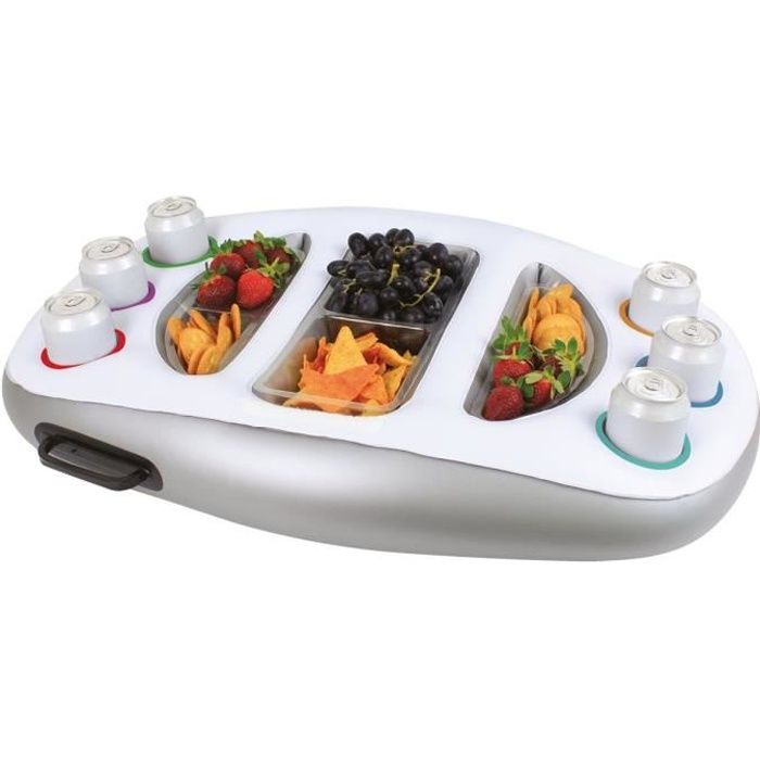 LIFE - Bar gonflable blanc de luxe pour spa