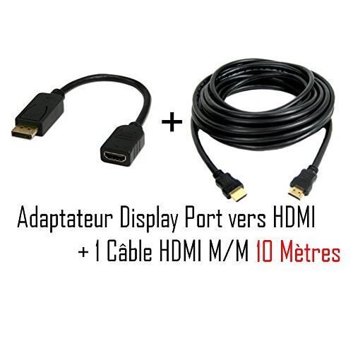 CABLING® Câble HDMI mâle vers VGA femelle video - Cdiscount