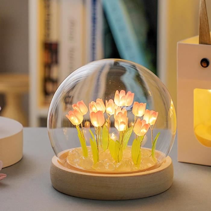 REYLAX Veilleuse LED, Lampe Ambiance avec 12 Couleurs et 4 Modes