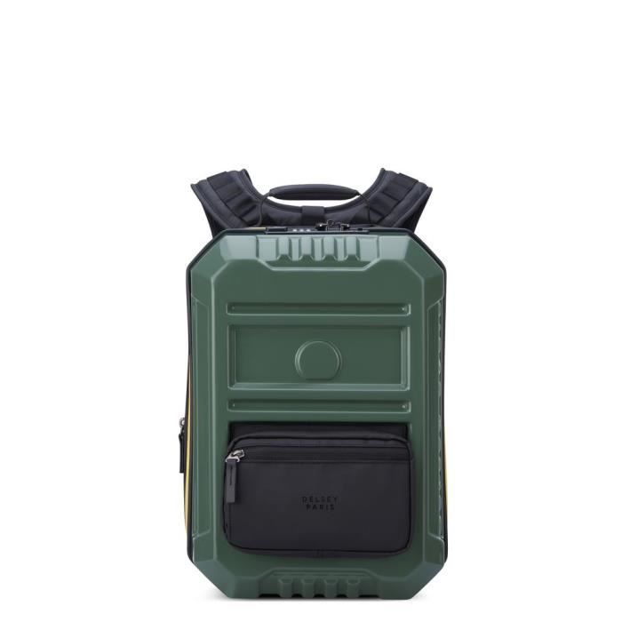 Sac à Dos - DELSEY PARIS - REMPART - 41x29x18 cm - 22 L - Vert Army