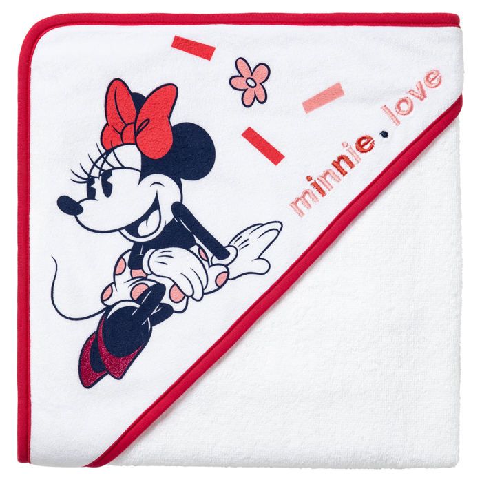 DISNEY Minnie Cape de bain 80 x 80 cm Cdiscount Puericulture Eveil bebe