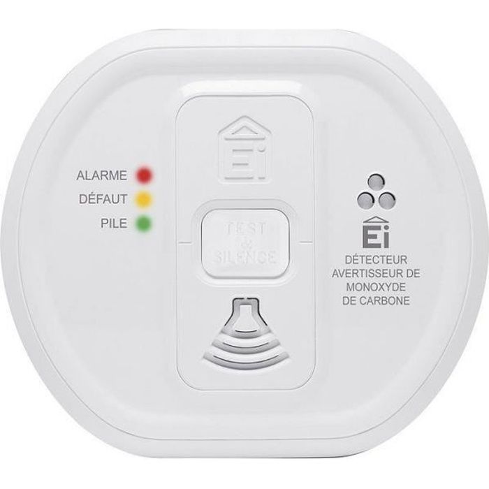 Détecteur de monoxyde de carbone Ei208W (DAACO) - Ei Electronics