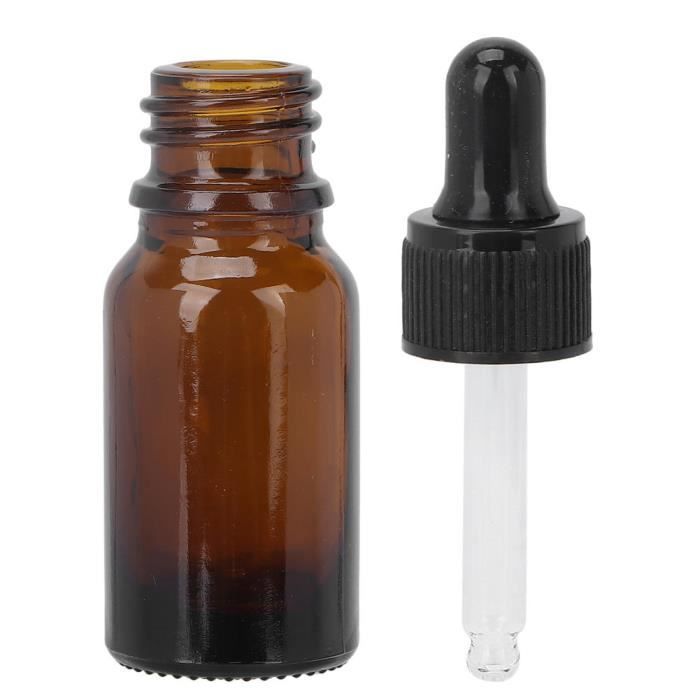 Pipette compte-goutte pour huiles essentielles 10ml (réutilisable)