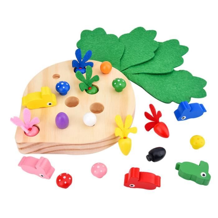 1 Set Interactive Game Board Jeux Jouet Puzzle Tiron Radish pour les enfants School espion 