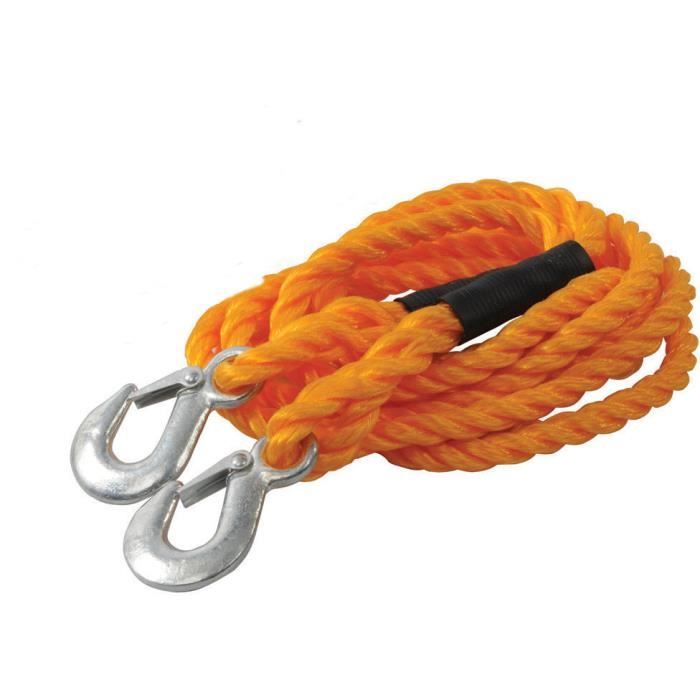 Corde de remorquage//Remorque dune capacit/é de 3 tonnes /à 3 m en nylon
