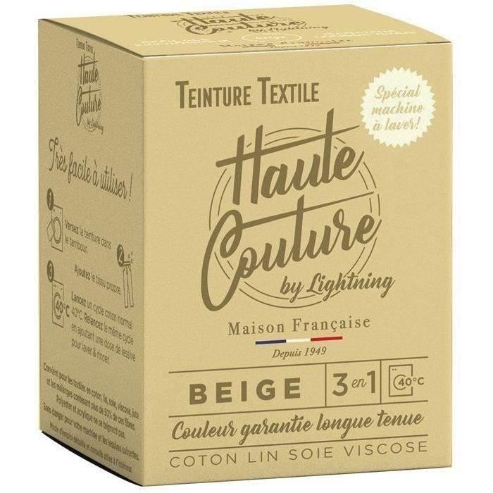 Teinture textile haute couture beige 350g - Cdiscount Au quotidien