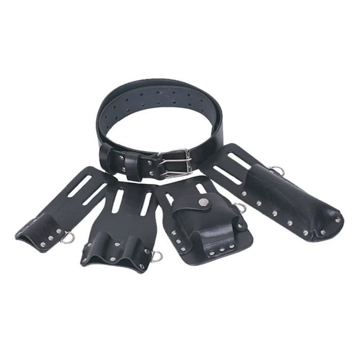 Tyenaza Ceinture De Poids De Plongée en Tissu Oxford à 4 Poches