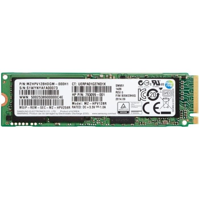 HP - Disque SSD - 512 Go - interne - M.2 2280 (recto-verso) - PCI Express  3.0 x4 (NVMe) - Cdiscount Informatique