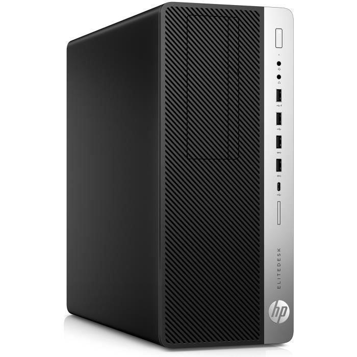 HP EliteDesk 800 G3 Ordinateur tour Intel i5-6400 Ram 16GB SSD 480GB (Reconditionné Grade A) Windows 10 PRO