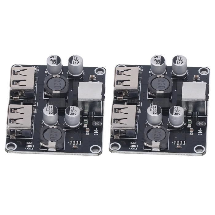 Sonew Convertisseur Buck DC-DC 12V/24V/36V/48V à 5V 10A Buck Converter Module D'alimentation