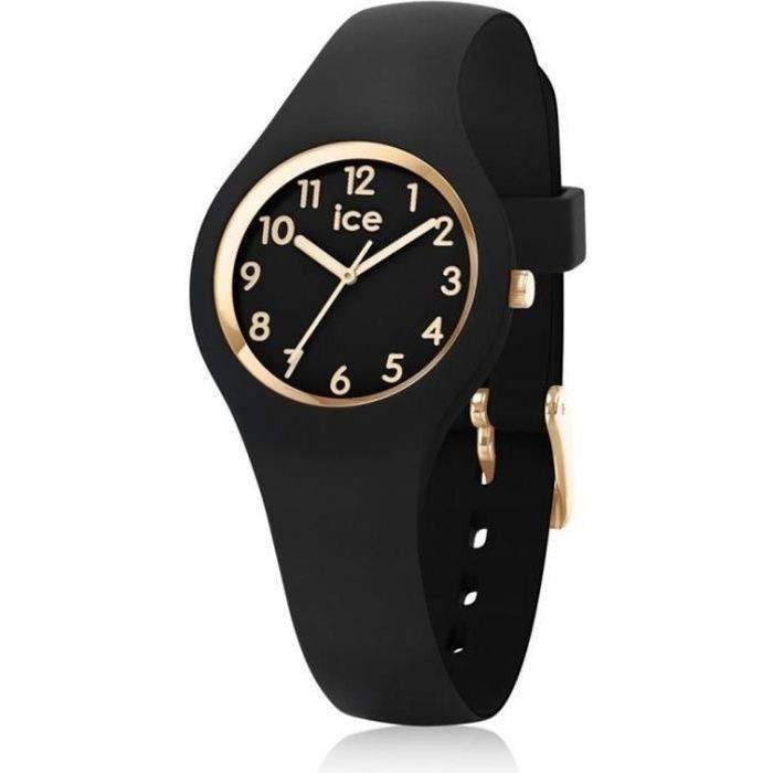 Ice watch glitter 2025 black rose gold